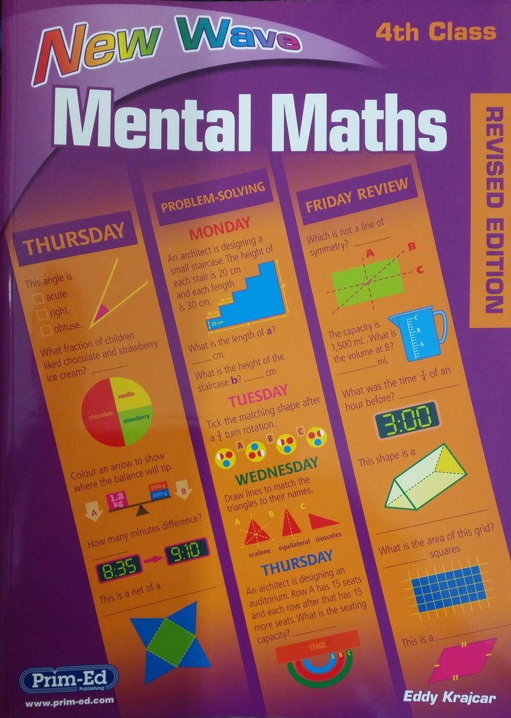 N/A [OLD EDITION] New Wave Mental Maths 4 Revised Edition