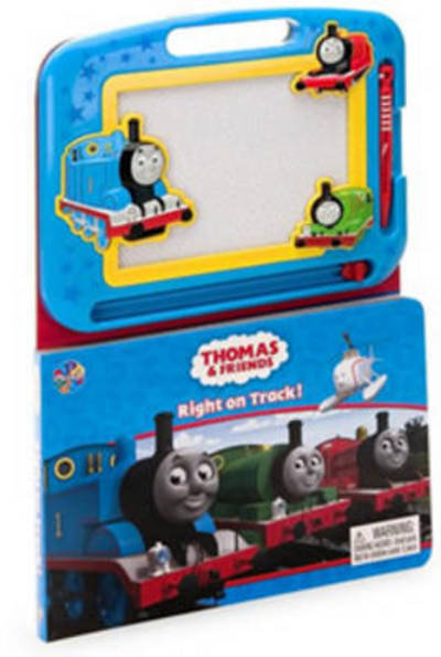 Thomas and Friends Right on Track Storybook and Magnetic Drawing Kit