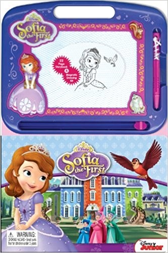 Sofia the First Storybook and Magnetic Drawing Kit