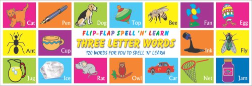 Three Letter Words Flip-Flap Spell n Learn