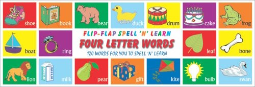 Four Letter Words Flip-Flap Spell n Learn