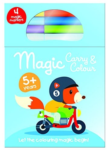 Magic Carry and Colour Book Blue 5+