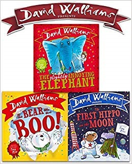 David Walliams Children Board Book Collection 3 Books Set