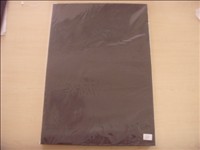 CARD A2 BLACK 10 SHEET RDI