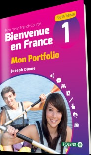 Bienvenue en France 1 Portfolio 4th Edition - (USED)