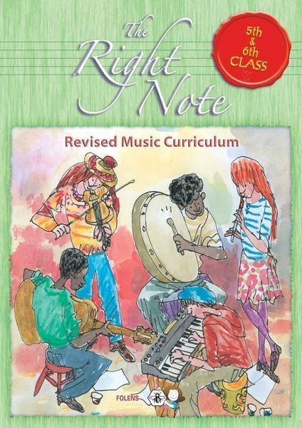 The Right Note 5th + 6th Class - (USED)