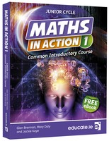 Maths in Action 1 JC (Free eBook) - (USED)