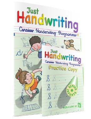 Just Handwriting Cursive SI and Practice Copy - (USED)