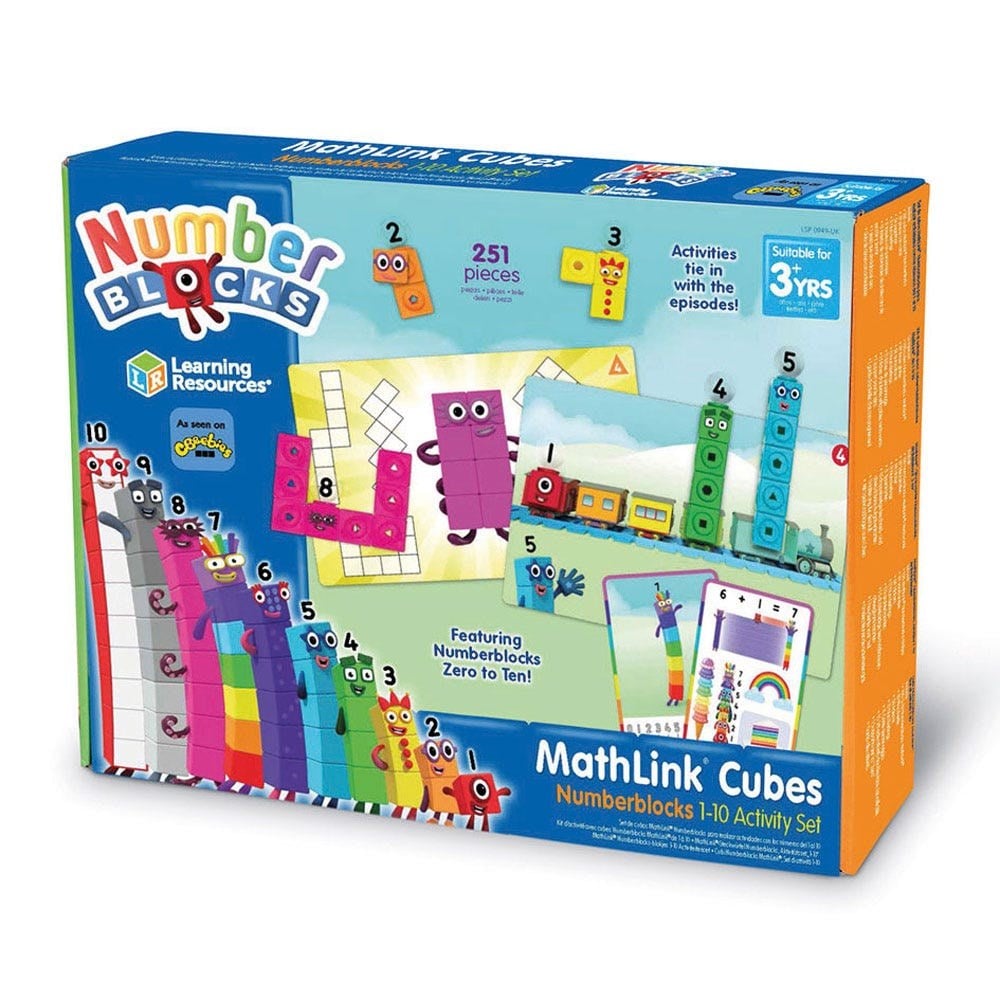 Number Blocks Mathslink Cubes Set