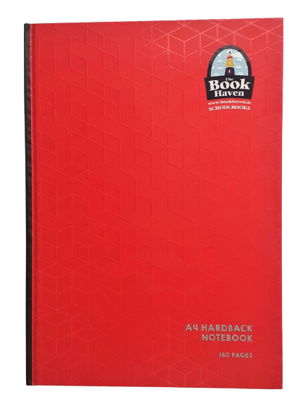 Hardback A4 (Red) Bh-1350 Book Haven