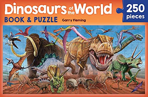 Dinosaurs Of The World Book & Puzzle