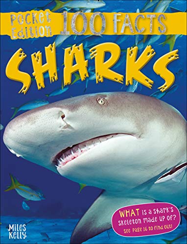 F48PB POCKET 100 FACTS SHARKS      