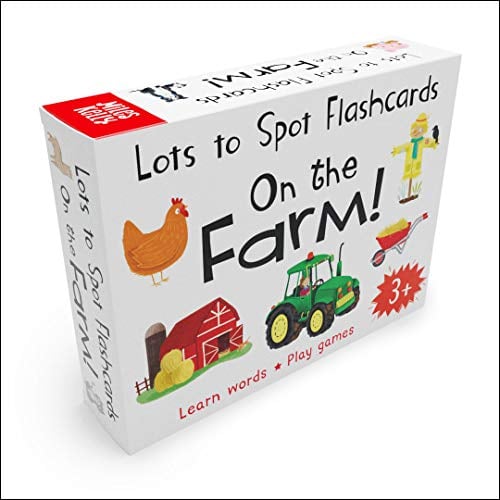 LOTS TO SPOT FARM FLASHCARDS     