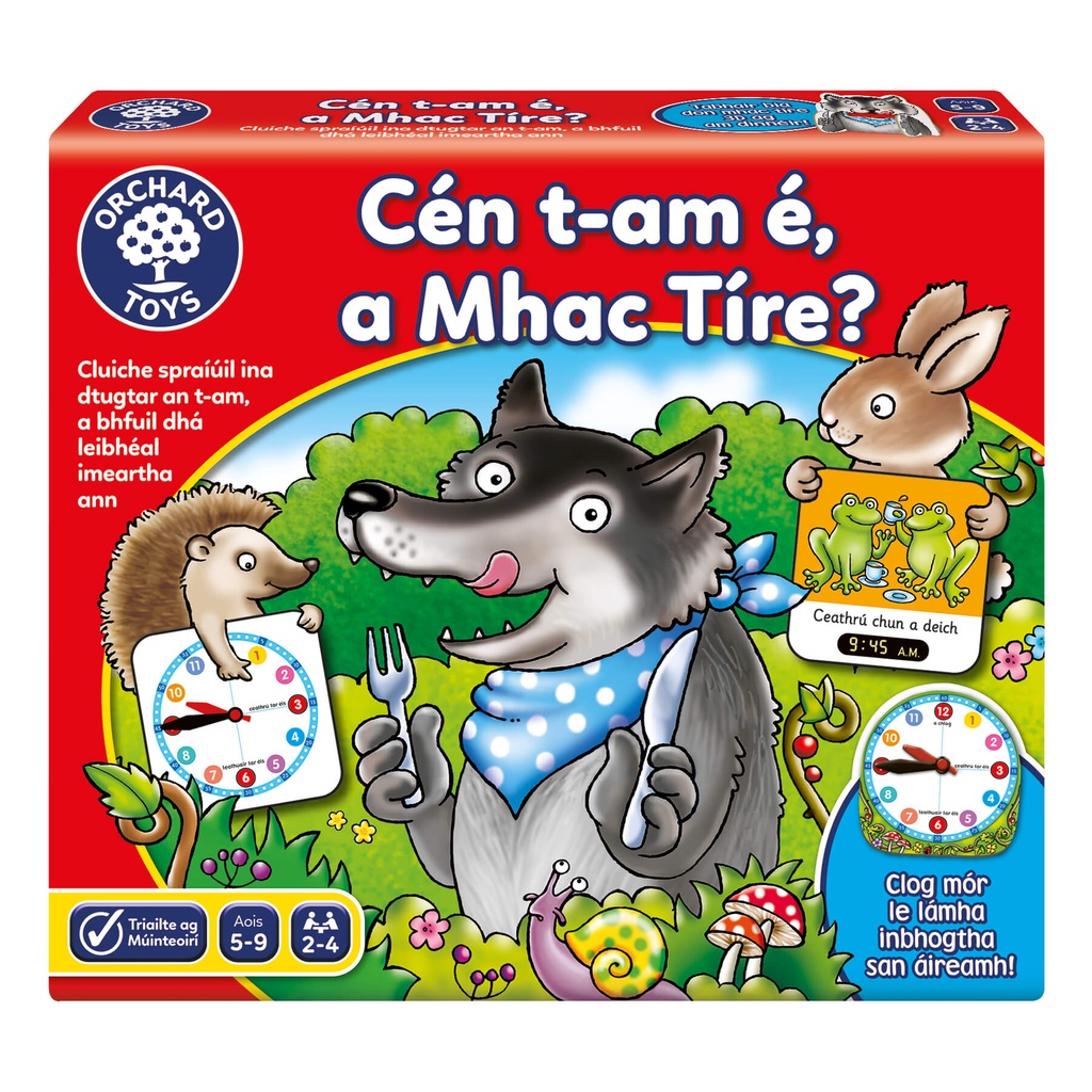 WHAT'S THE TIME MR WOLF? (IRISH LANGUAGE VERSION)