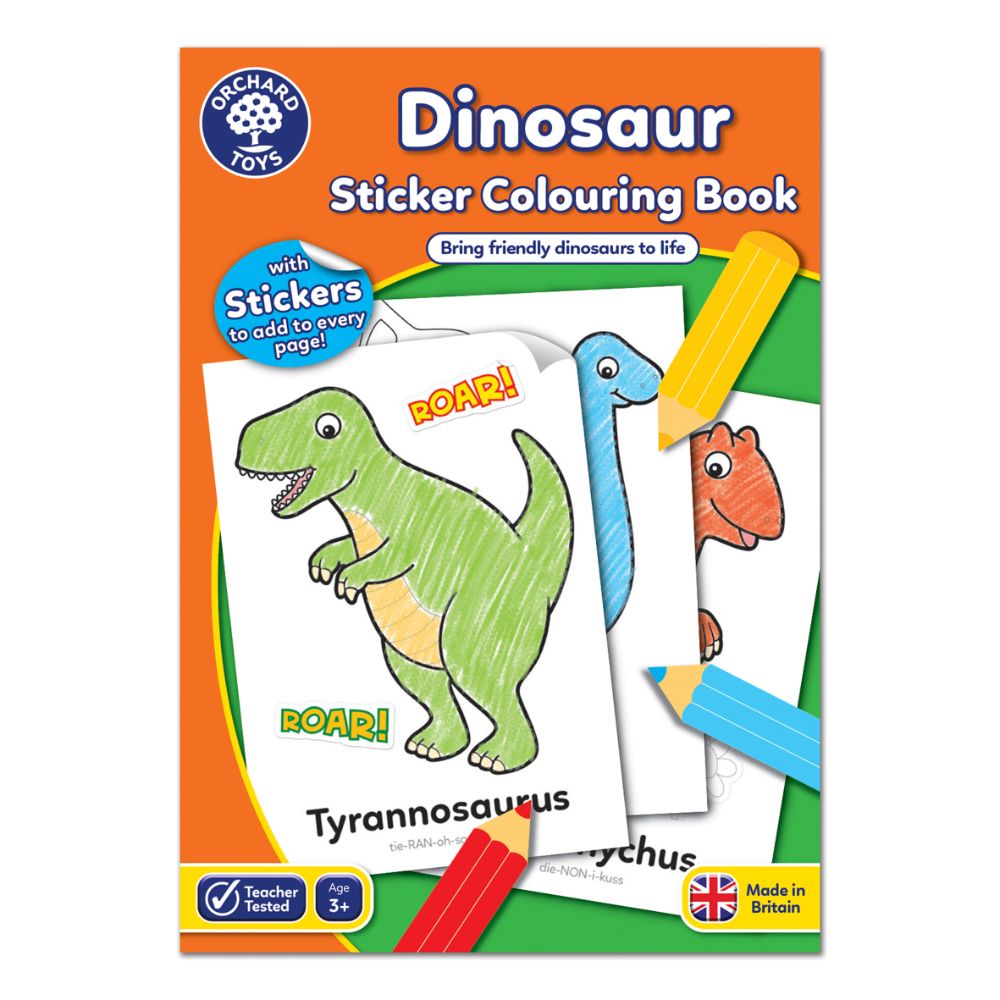 DINOSAUR COLOURING BOOK