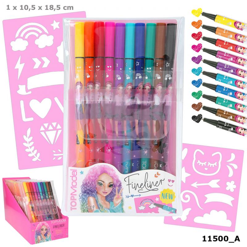 TOPModel Fineliner Set