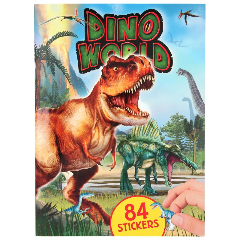 Dino World with Puffy Stickers