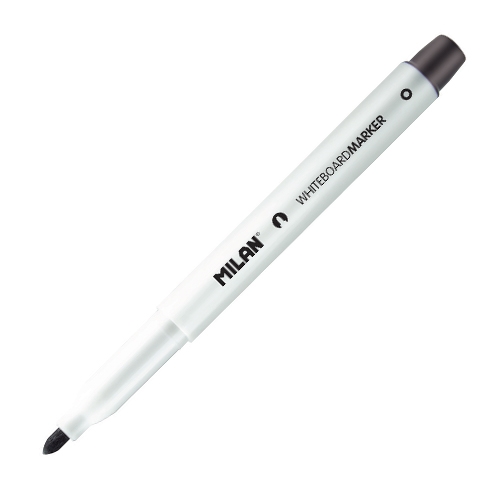 Whiteboard Marker Black Slim Milan