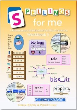 Spellings for Me Workbook E (5th Class)