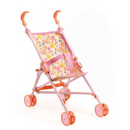 Dolls - Pomea - Walking - Stroller Flowers - 54 cm