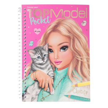 TOPModel Pocket Colouring Book