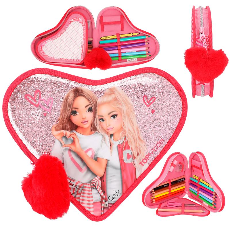 TOPModel Pencilcase In Heartshape ONE LOVE