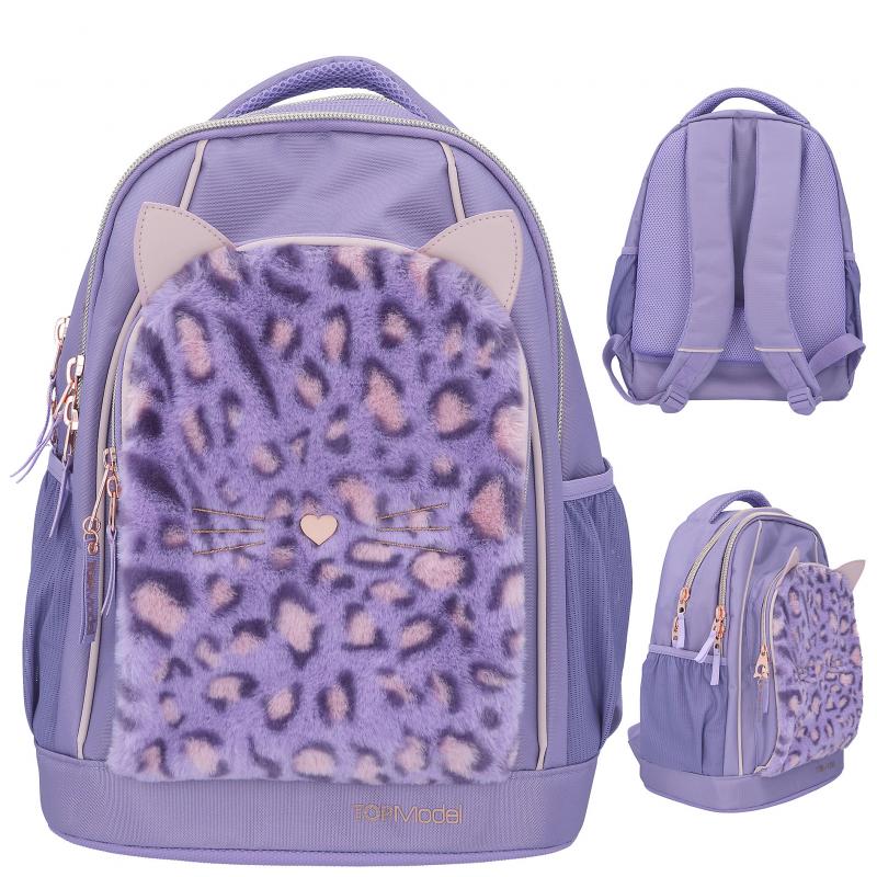 TOPModel Schoolbackpack LILAC LEO LOVE