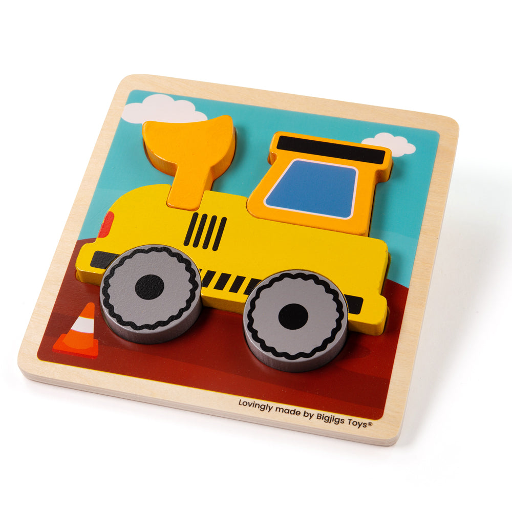 Chunky Lift Out Digger Puzzle