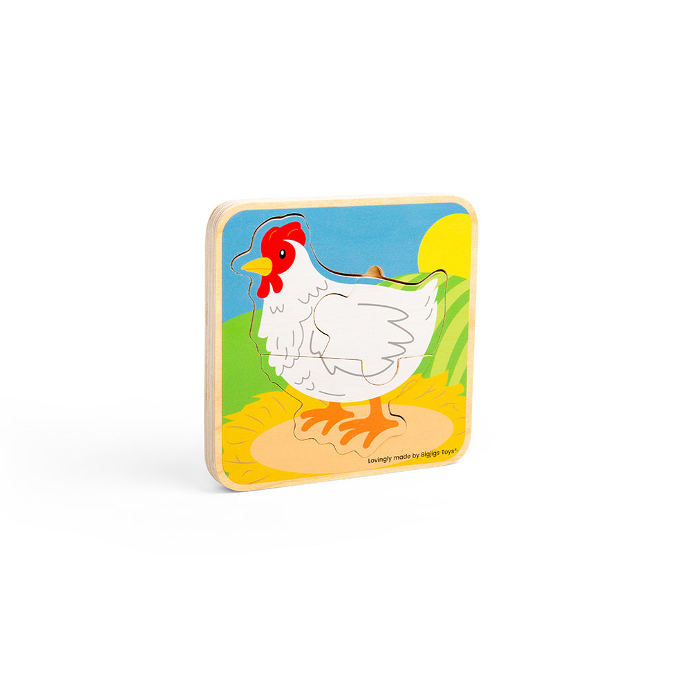 Lifecycle Puzzle - Chicken