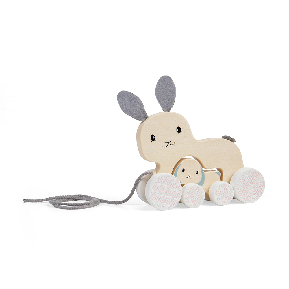 Bunny & Baby Pull Along