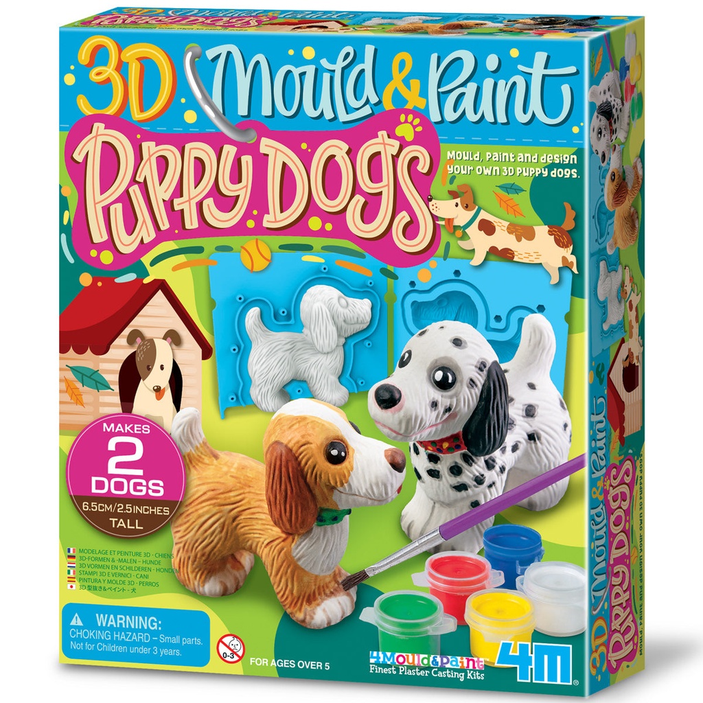 Mould & Paint - Puppy Dogs