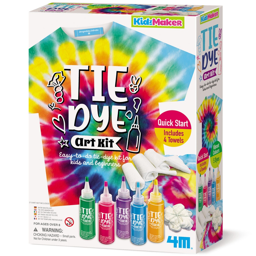 KidzMaker - Tie Dye Art Kit