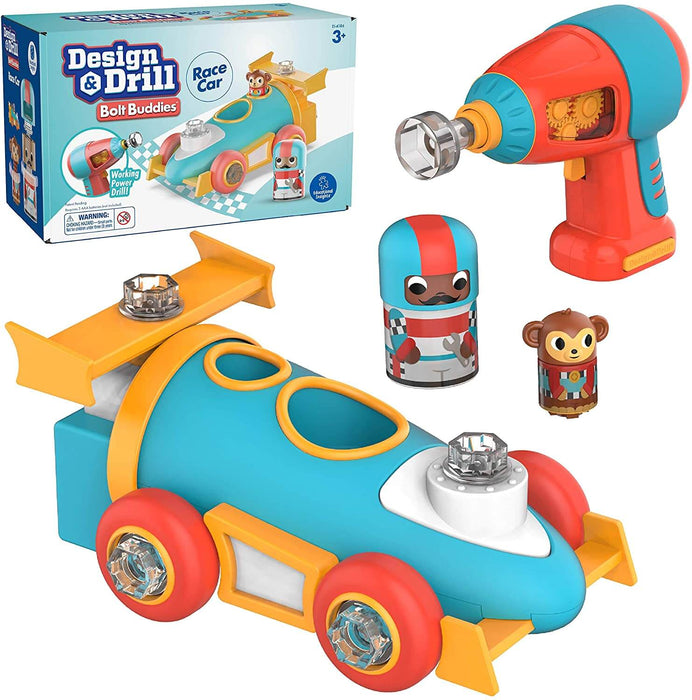 Design & Drill® Bolt Buddies® Race Car