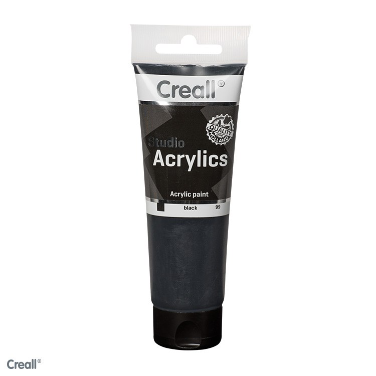 Studio Acrylics 120ml Black