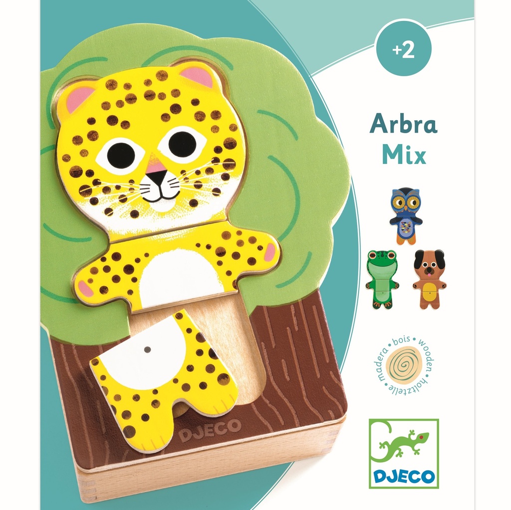 Djeco - Wooden Puzzles Arbramix