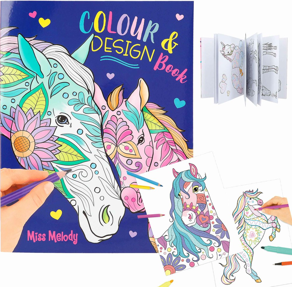 Miss Melody Colour & Design Book