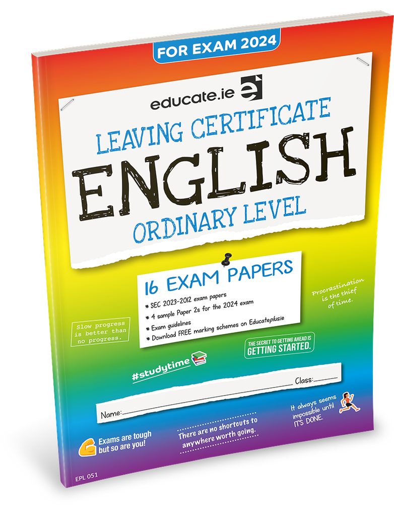 [OLD EDITION] Educate.ie LC English OL Exam Papers 2024