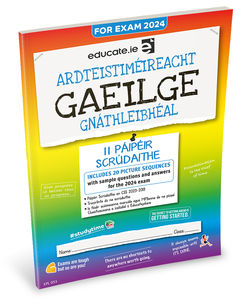 [OLD EDITION] Educate.ie LC Gaeilge OL Exam Papers 2024