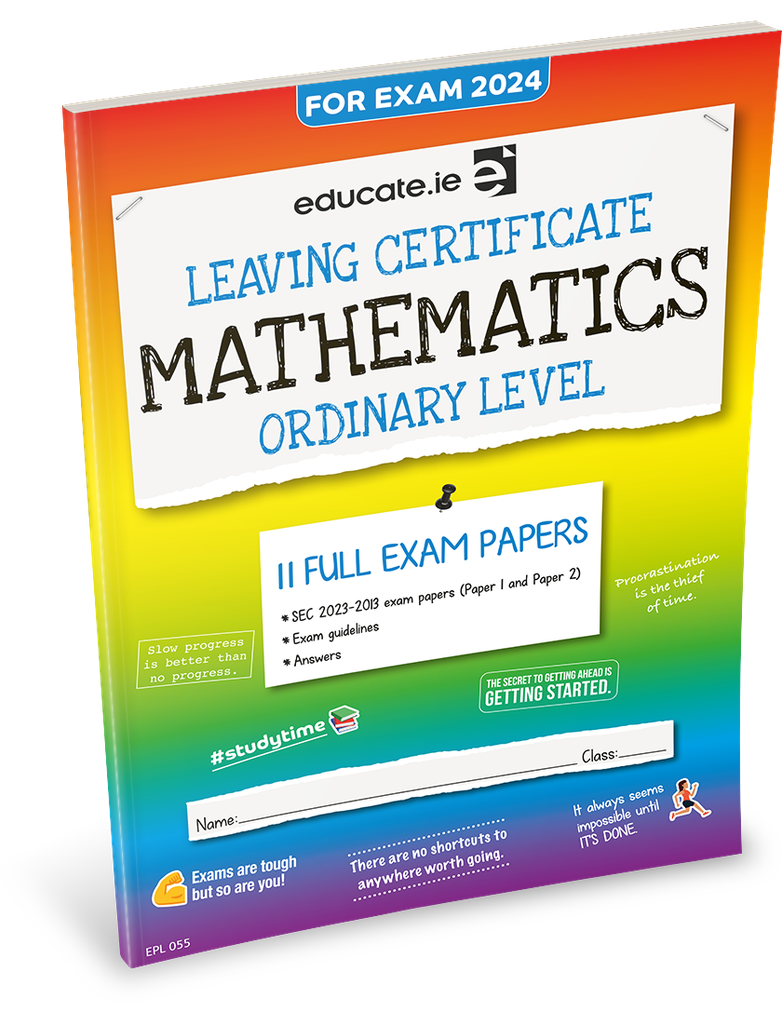 [OLD EDITION] Educate.ie LC Maths OL Exam Papers 2024