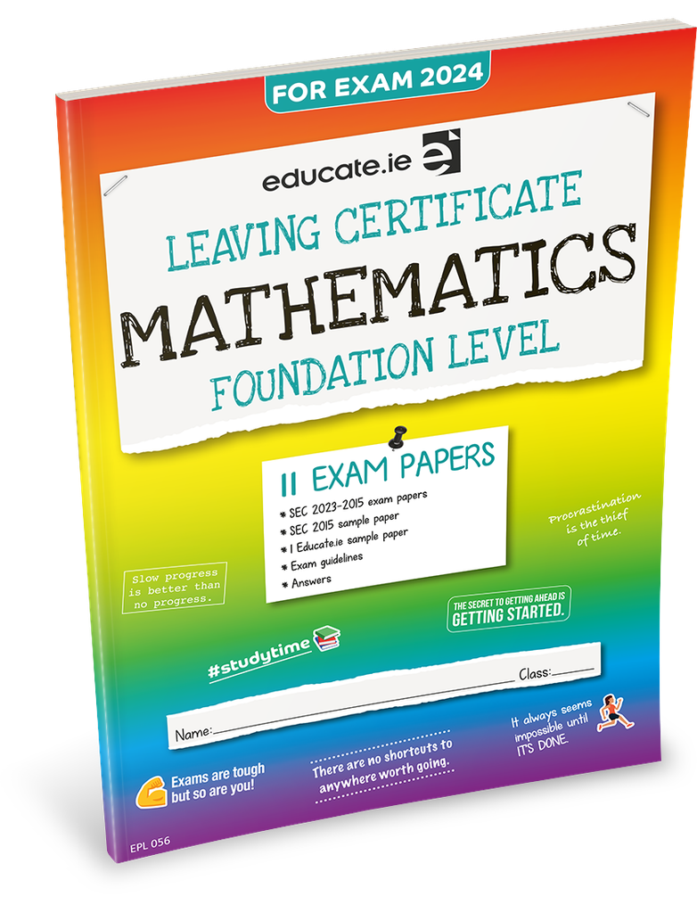 [OLD EDITION] Educate.ie LC Maths F Exam Papers 2024