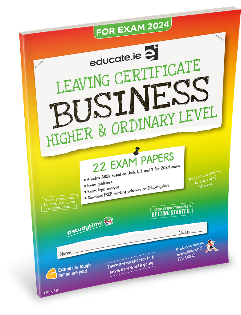 [N/A] [OLD EDITION] Educate.ie LC Business HL & OL Exam Papers 2024