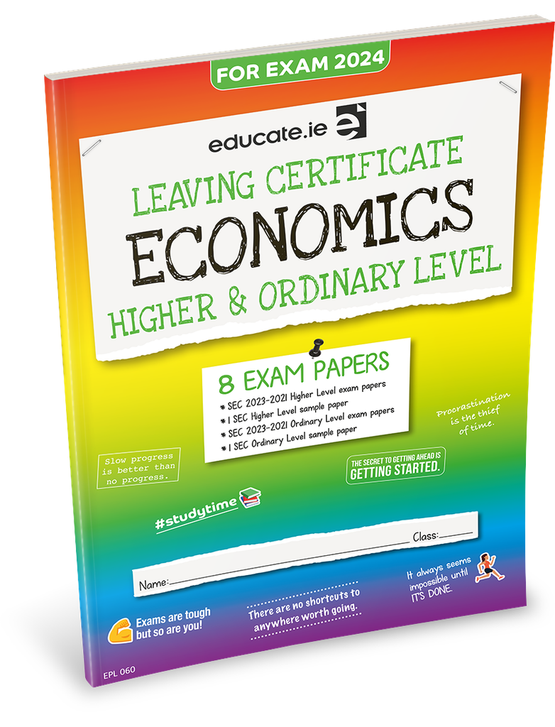 [OLD EDITION] Educate.ie LC Economics HL & OL Exam Papers 2024