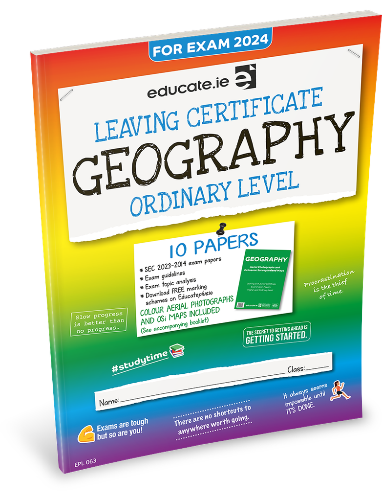 [OLD EDITION] Educate.ie LC Geography OL Exam Papers 2024