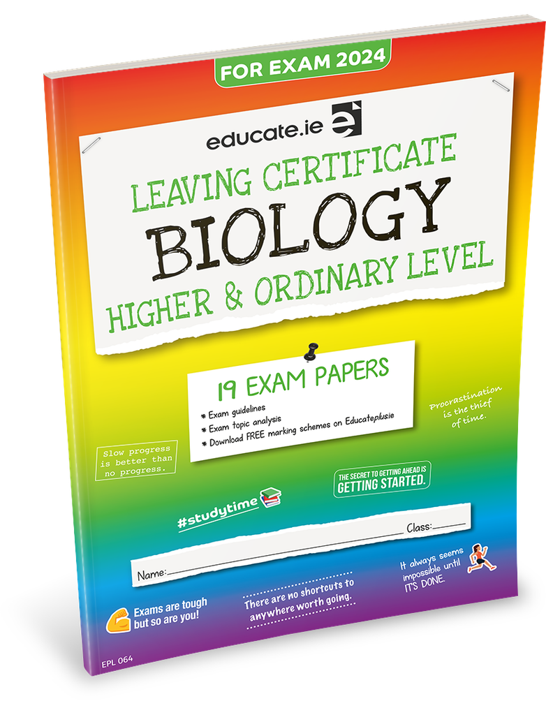 [OLD EDITION] Educate.ie LC Biology HL & OL Exam Papers 2024