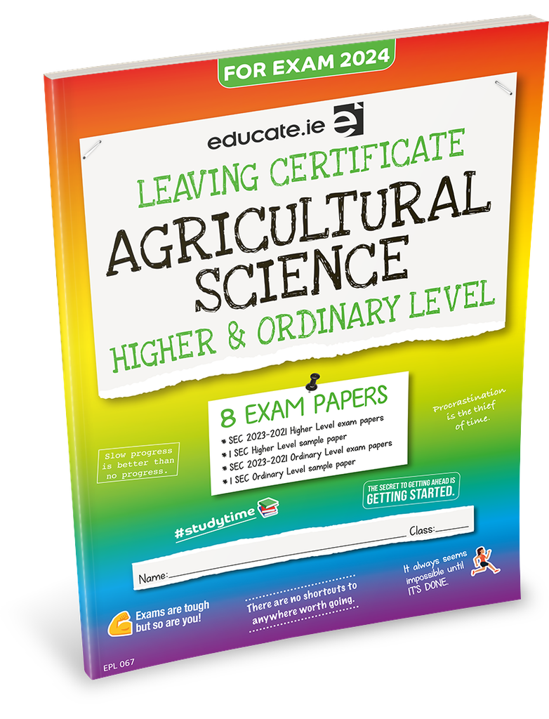 [OLD EDITION] Educate.ie LC Agricultural Science HL & OL Exam Papers 2024