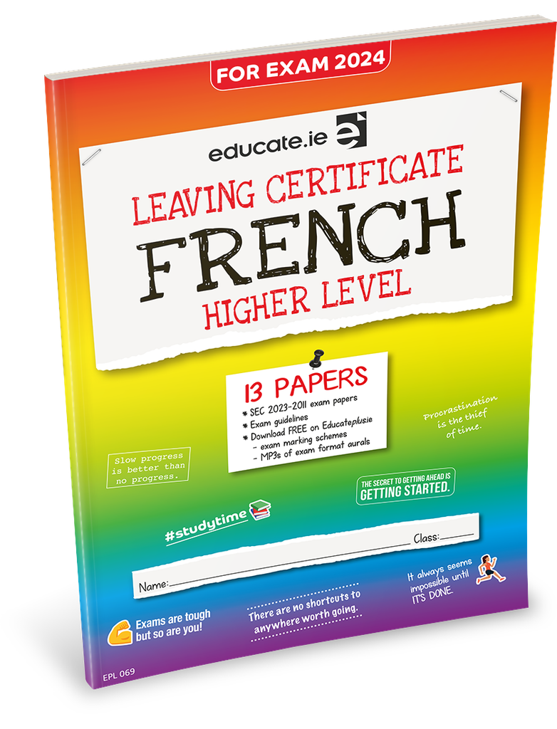 [OLD EDITION] Educate.ie LC French HL Exam Papers 2024