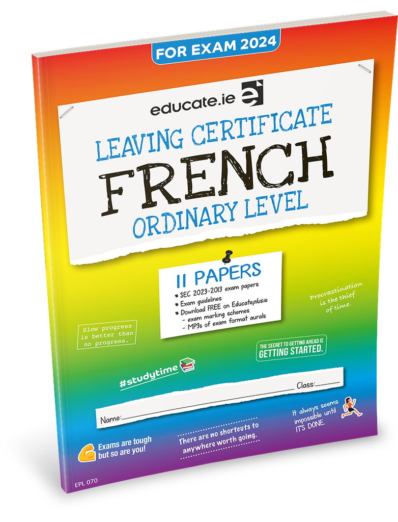 [OLD EDITION] Educate.ie LC French OL Exam Papers 2024