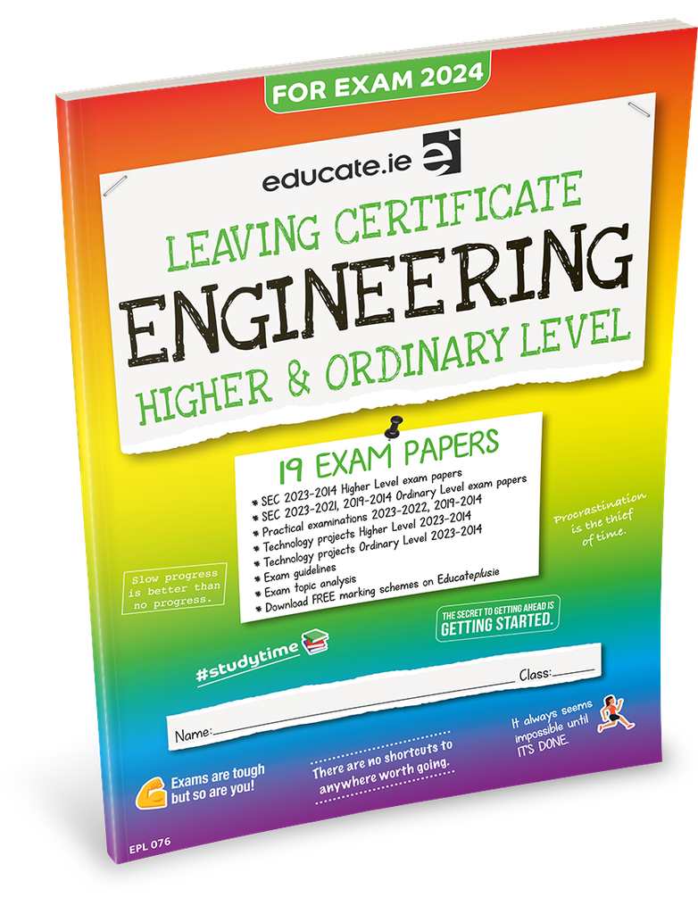 [OLD EDITION] Educate.ie LC Engineering HL & OL Exam Papers 2024