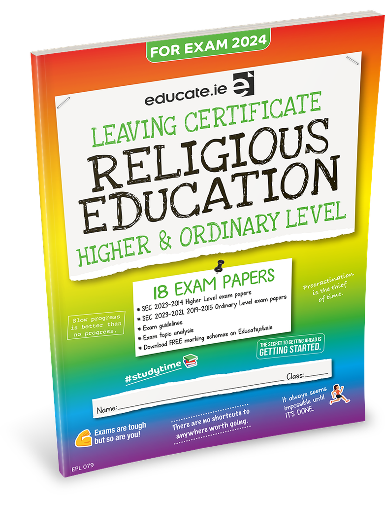 [OLD EDITION] Educate.ie LC Religious Education HL & OL Exam Papers 2024