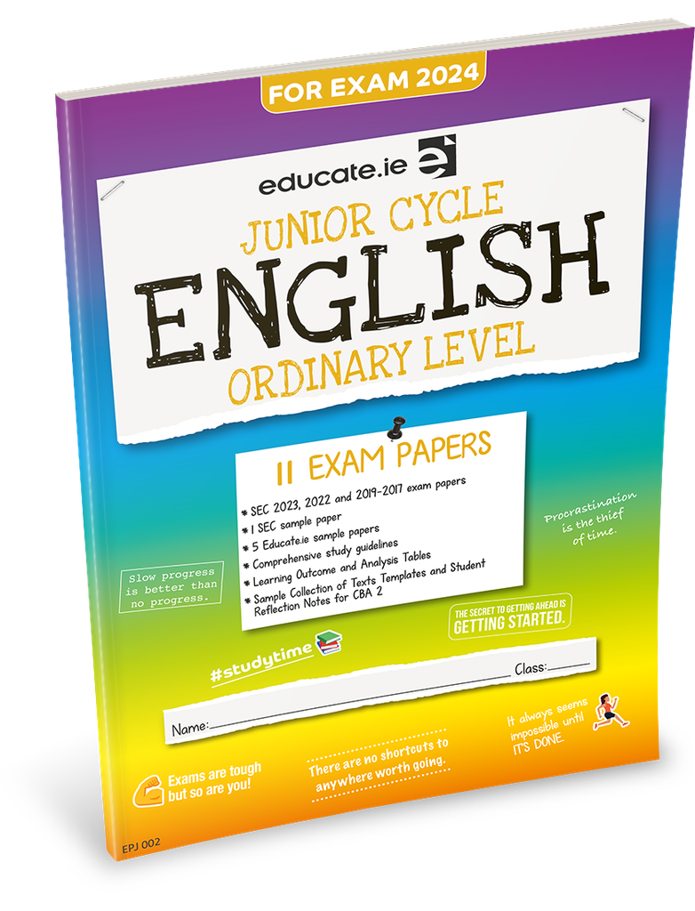 [OLD EDITION] Educate.ie JC English OL Exam Papers 2024